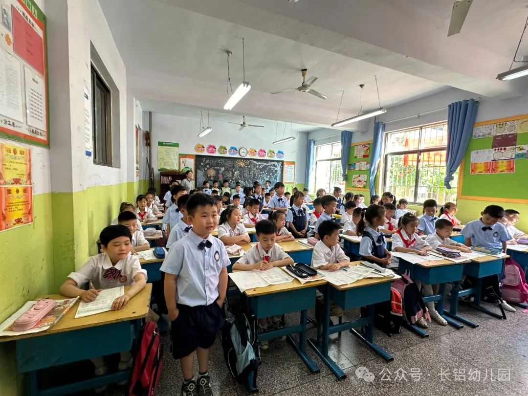 【幼小衔接】你好小学,赴一场成长之约——长铝幼十六分园大班幼儿参观小学活动 第37张