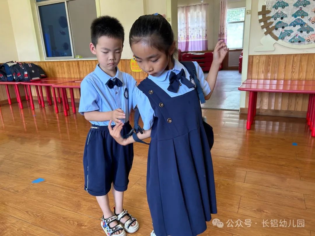 【幼小衔接】你好小学,赴一场成长之约——长铝幼十六分园大班幼儿参观小学活动 第13张