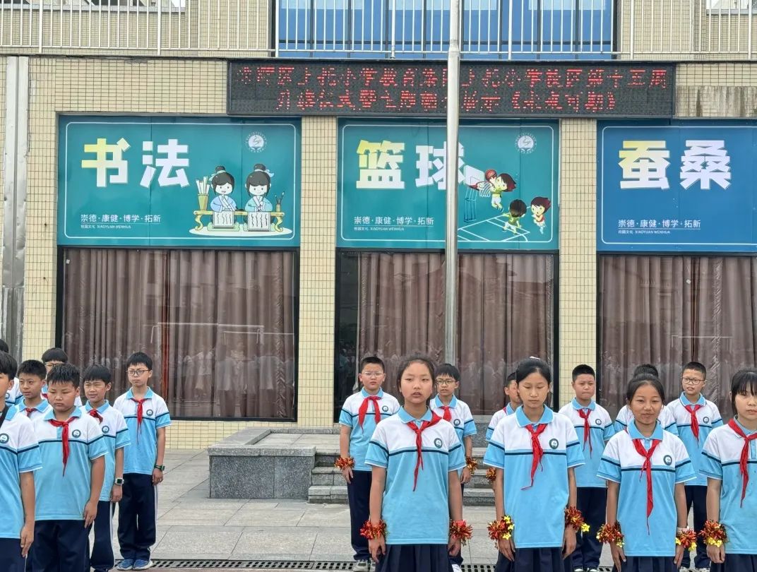 珠晖区上托小学教育集团上托小学校区第十五周升旗仪式暨主题朝会展示 第17张