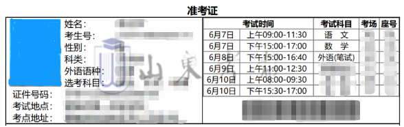 高考能不能戴手表?早到考场了能不能进?准考证上每一条信息都很重要,你记住了几条? 第1张