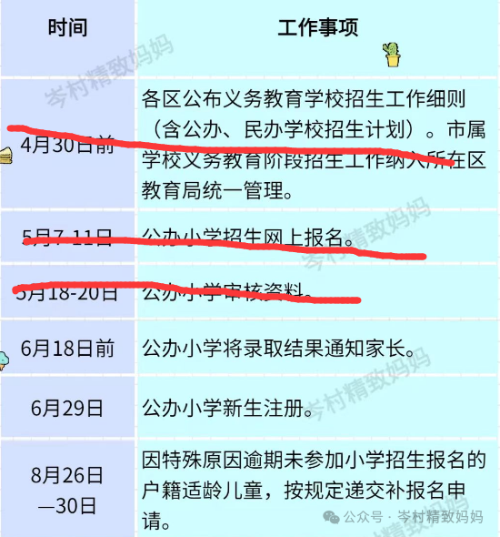 报名了小学后接下来的日程是.... 第1张