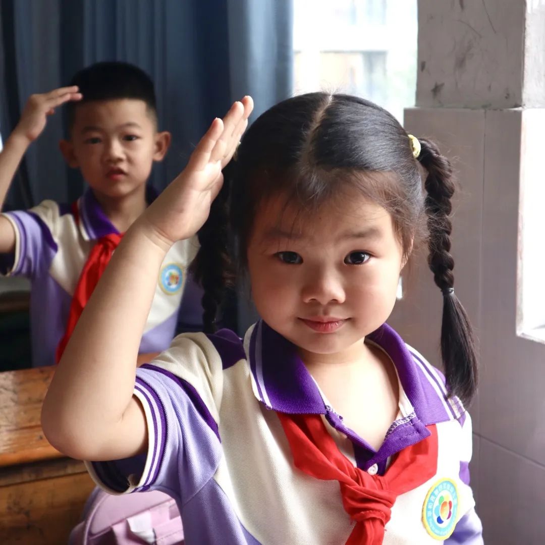 【学前教育宣传月】赴成长之约,启小学之旅——平和县第四实验幼儿园大班参观小学活动 第60张