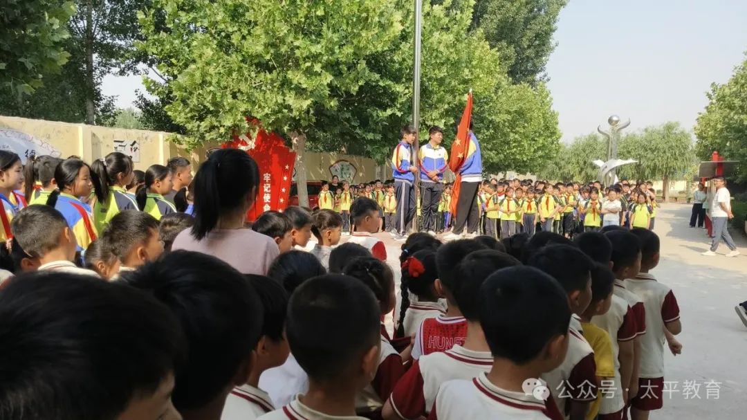 走进小学,感悟成长——太平镇阳光幼儿园大班参观小学活动 第3张