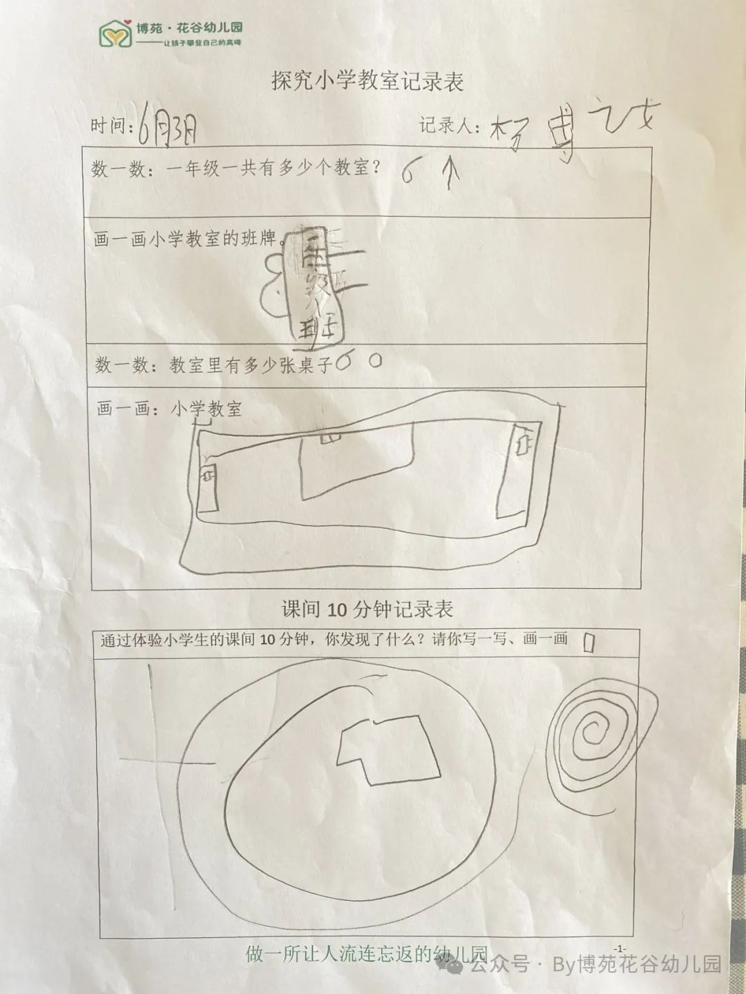 小学,我们来啦!—西宁博苑花谷幼儿园参观小学 第66张