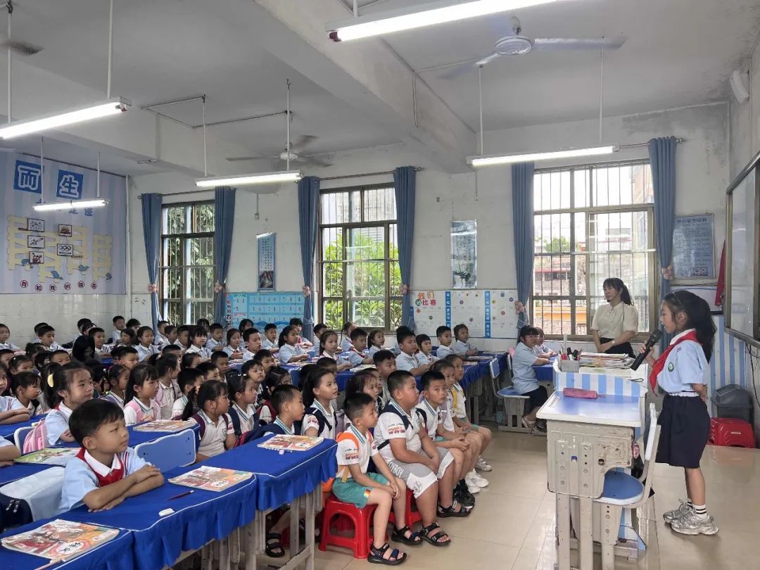 初探小学.礼遇成长——合浦县实验幼儿园开展幼小衔接系列活动之参观合浦县实验小学活动 第94张