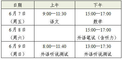 高考在即!大场有考点,考前提醒请查收~ 第1张