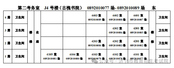 济宁市2024年夏季高考考点示意图及考场分布图公布 第25张