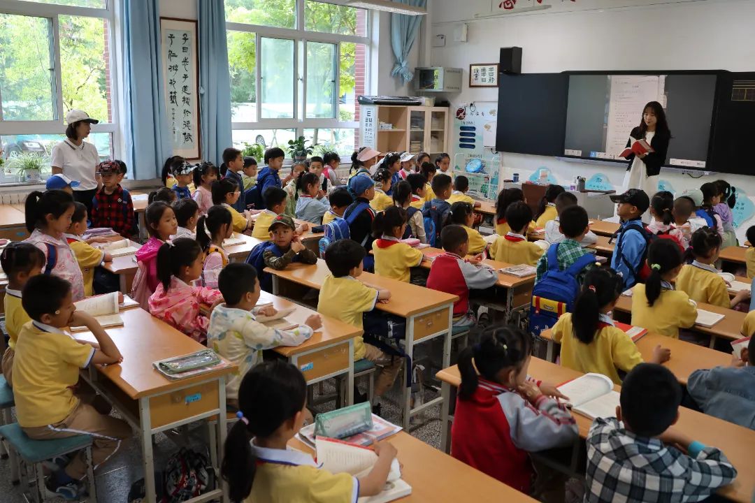 小学初体验  衔接助成长——银川市第一幼儿园大班参观小学活动 第34张