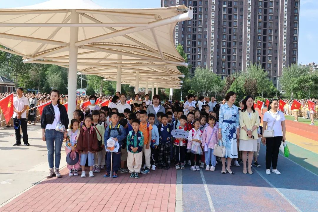 小学初体验  衔接助成长——银川市第一幼儿园大班参观小学活动 第29张