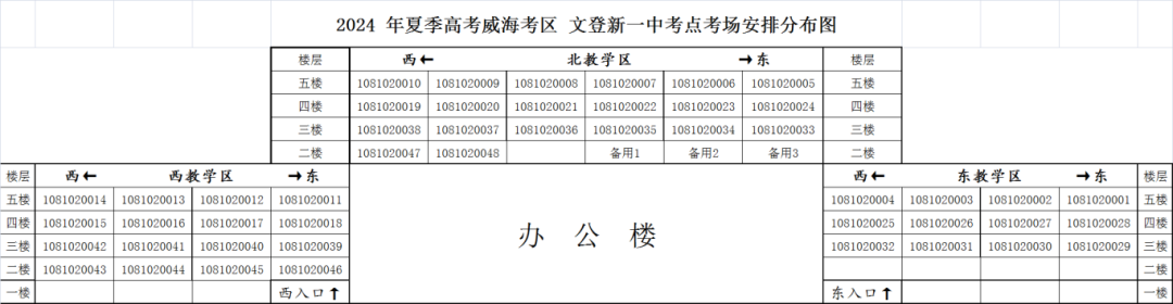 2024高考 | 山东省2024年高考16地市考点、考场分布图汇总 第111张