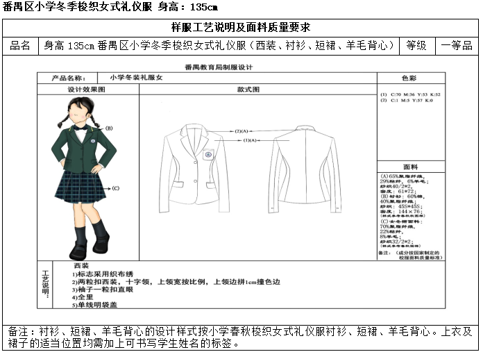 广州市番禺区沙头中心小学开展校服采购工作公示 第38张