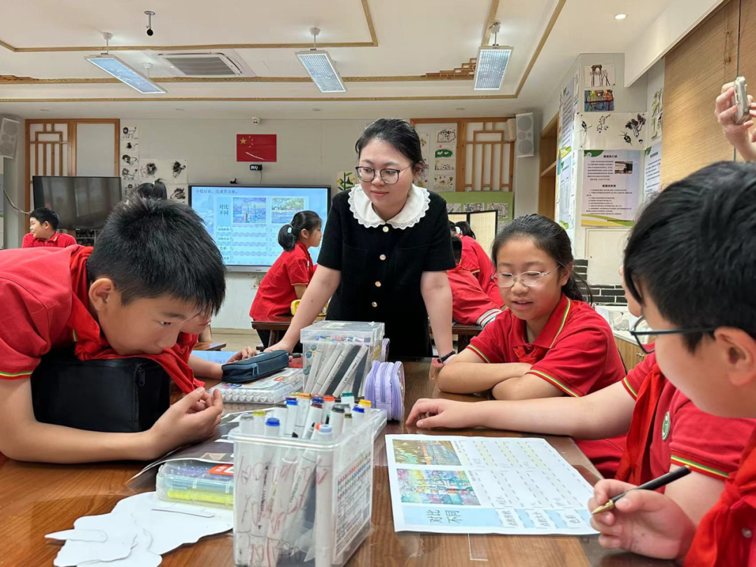 |浙大教科海创小学|实践·研讨·艺起成长——海创小学艺术组实习老师展示课活动 第16张