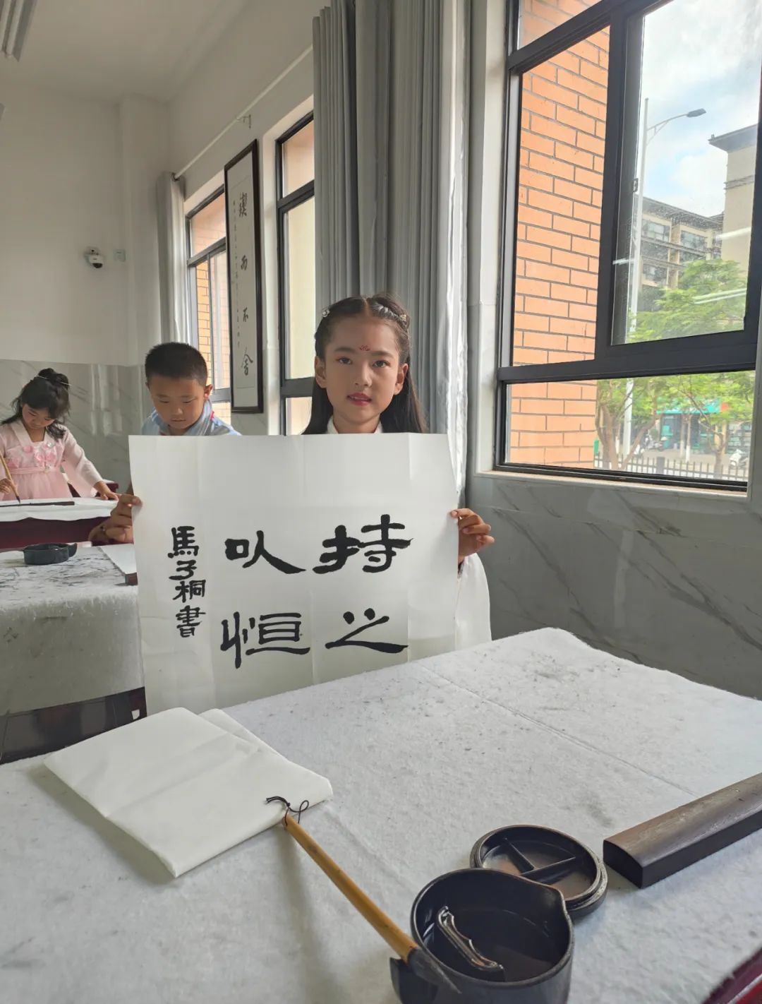 翰墨生香,文韵流长——中华小学东川学校(东川区第五小学)书法比赛活动 第11张