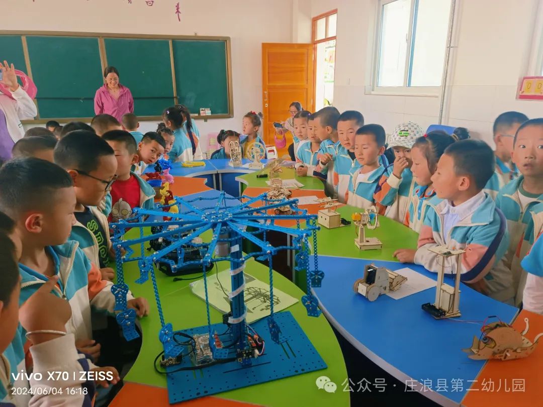 【幼小衔接】初探小学  幼“见”成长——庄浪县第二幼儿园教育集团大班组幼小衔接活动之参观小学 第36张