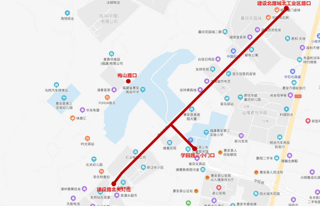 【护航2024高考①】高考期间,惠安这些地方将临时交通管制,请开启“静音模式” 第4张