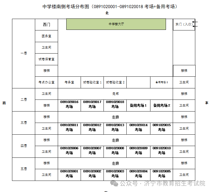 2024高考 | 山东省2024年高考16地市考点、考场分布图汇总 第49张