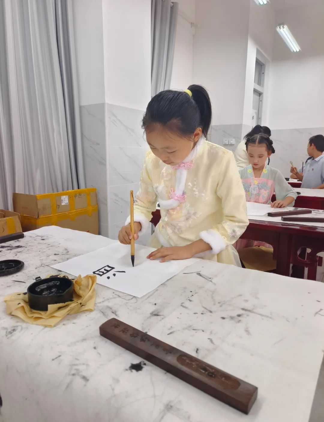 翰墨生香,文韵流长——中华小学东川学校(东川区第五小学)书法比赛活动 第9张