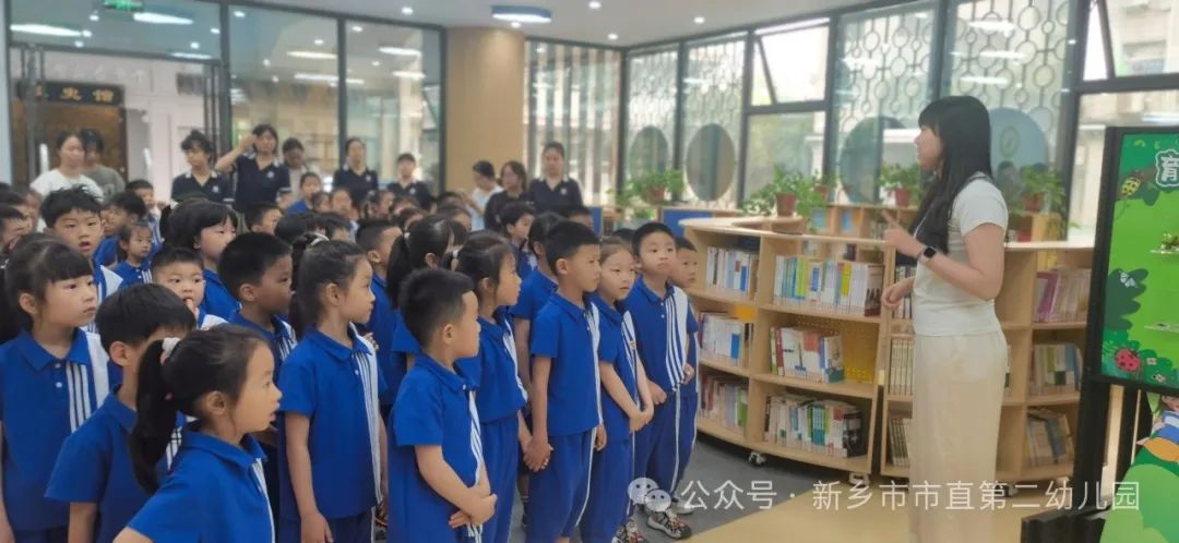 满怀憧憬 探秘小学---新乡市市直第二幼儿园参观小学活动 第9张