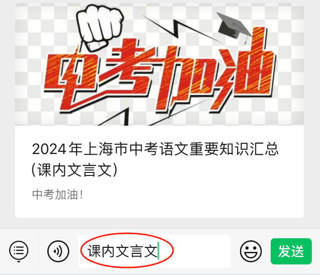 2024年上海市中考语文重要知识汇总(课内文言文) 第39张