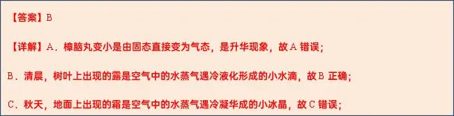 【中考物理】2024年中考物理考前20天终极冲刺攻略(倒计时17天)——物态变化 第30张