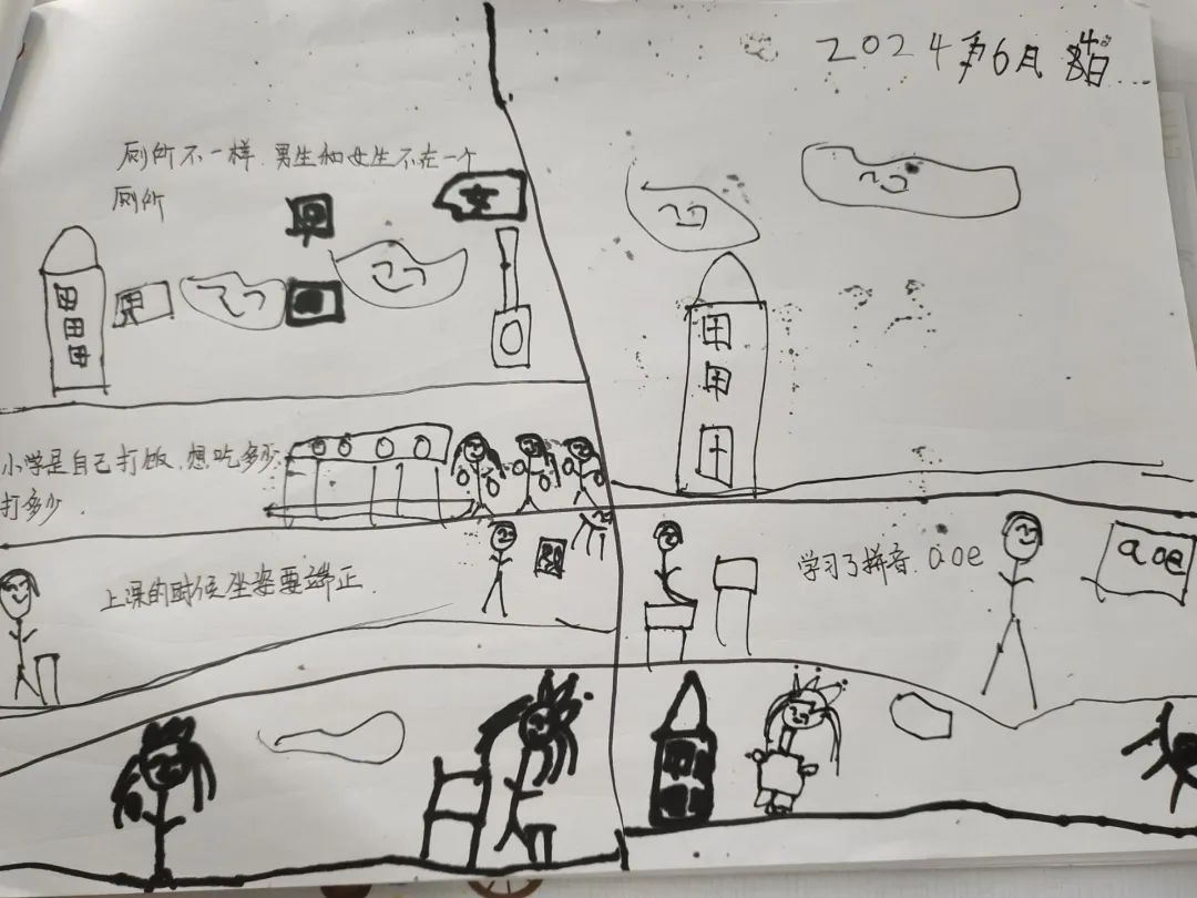 走进小学初体验  幼小协同促成长——炎帝幼儿园幼小衔接之“小学体验日”活动 第37张