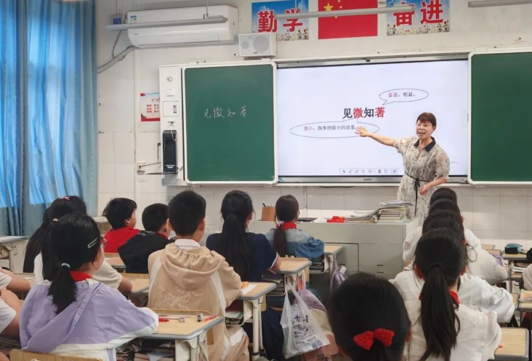 头雁领航|记新昌南明小学、步路乡中心小学跨地区教共体小学语文联合教研暨蒋小美头雁领坊微工作坊活动 第12张