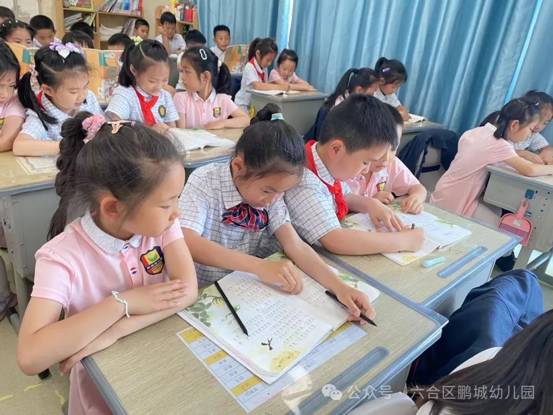 再进小学,亲身体验——鹏城幼儿园大班第二次参观小学活动 第25张