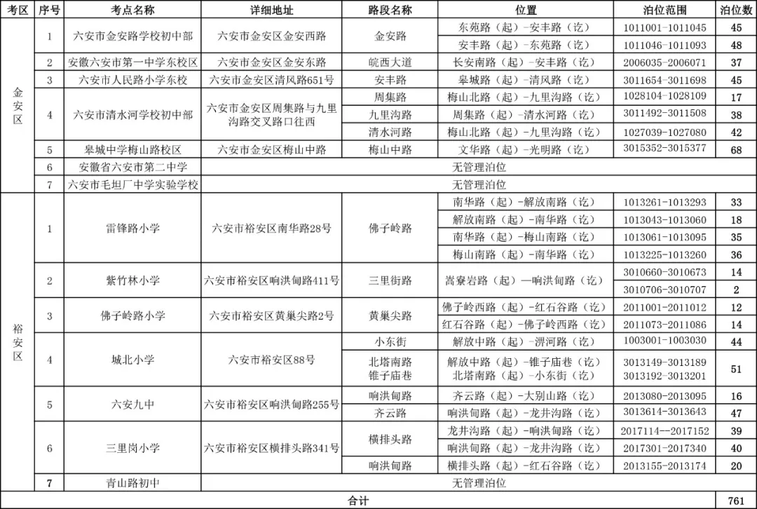 六安最新发布!高考、中考期间免费! 第3张