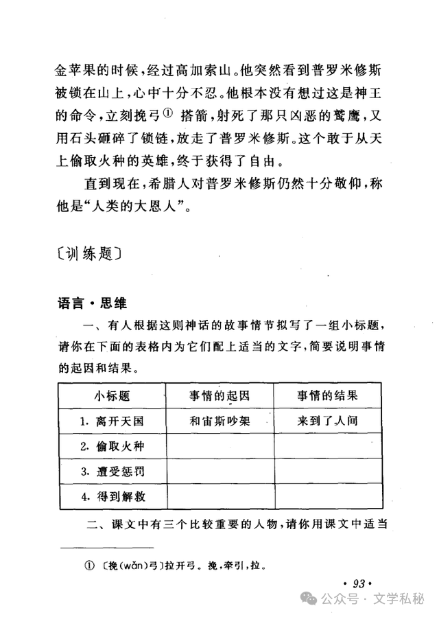 小学课文《普罗米修斯》的作者之谜,让我们找出湮没的中文编写者 第32张