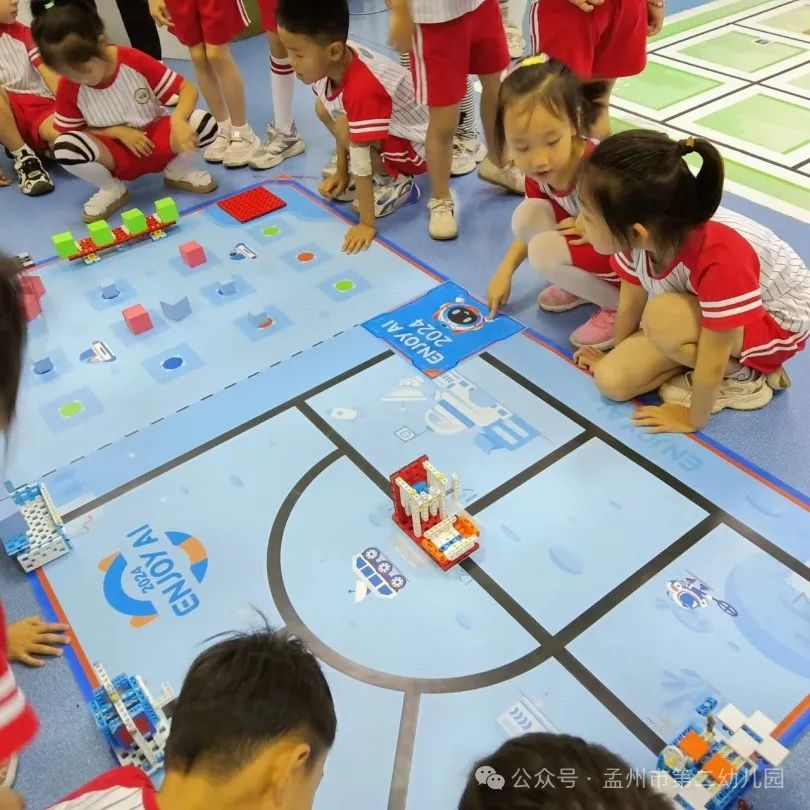 亲爱的小学,我来啦!——孟州市第二幼儿园参观小学活动 第26张