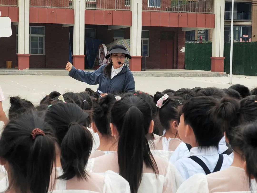 初探小学  礼遇成长——尉氏县第二公办幼儿园幼小衔接活动之走进韩庄小学体验活动 第11张