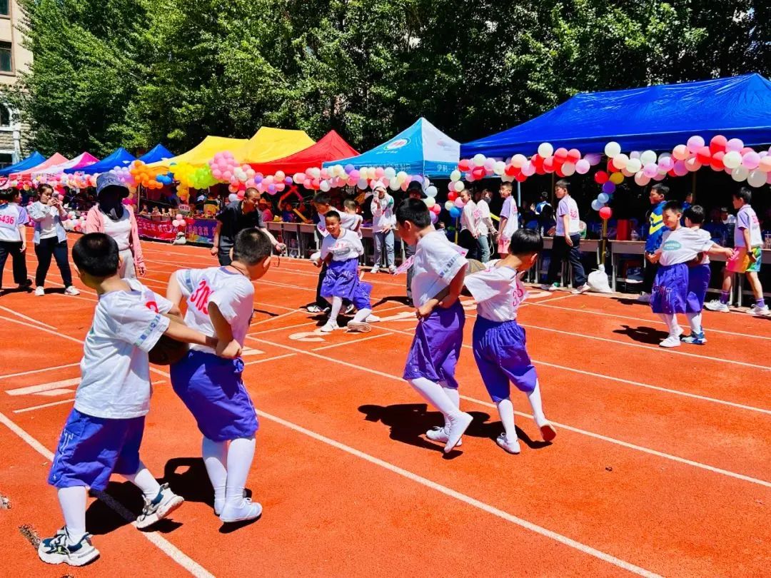 桦川县实验小学举办“共燃运动梦 快乐伴成长”六一运动会 第10张