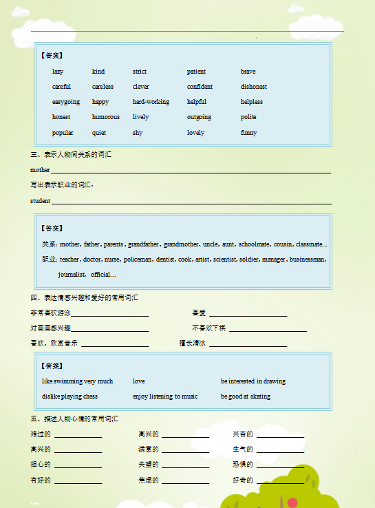 2024中考英语满分“万能”作文模板,打印出来给孩子背熟了,高分作文“手到擒来”! 第7张