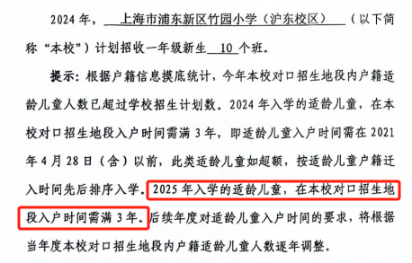 注意!上海多所公办小学发布2025年超额预警! 第25张