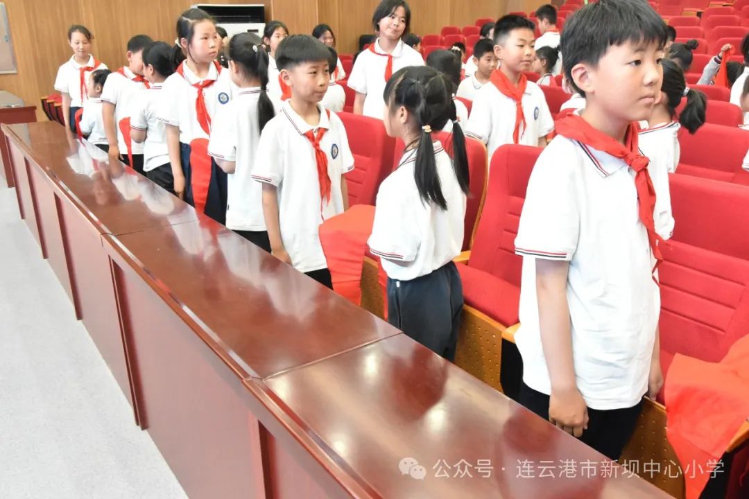 红领巾•爱祖国——新坝中心小学2024级一年级入队仪式 第4张