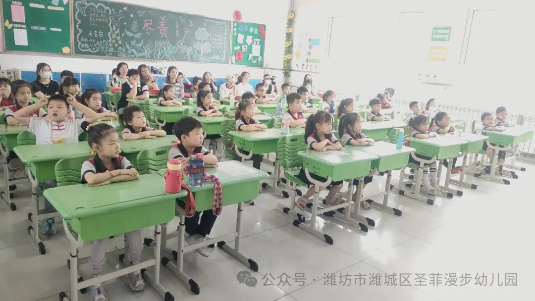 【参观小学初体验  幼小衔接零距离】~圣菲漫步幼儿园大班幼儿走进小学活动 第30张