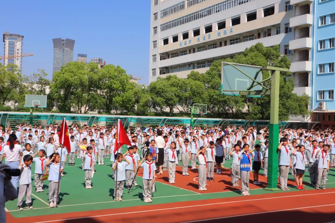 【成长印记】红领巾,爱祖国——水心小学举行一年级新队员入队仪式 第29张