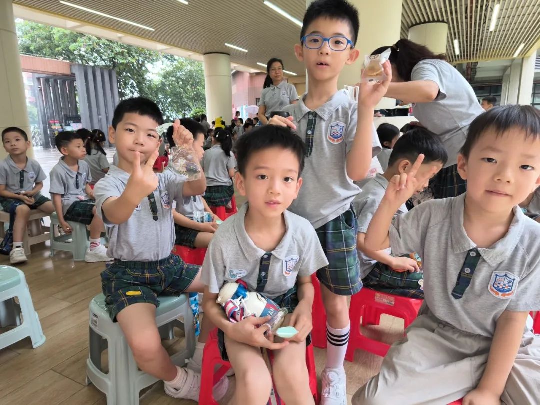 小学之初印象——华南师范大学幼教实验基地·新世界凯粤湾实验幼儿园大班级参观小学 第46张