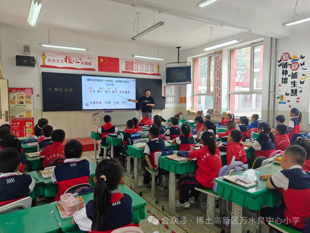 【家长开放日】——万水泉中心小学“家长开放日”系列活动之“家长进课堂” 第12张