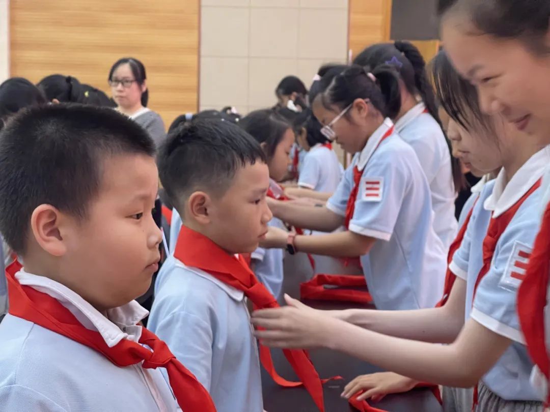 【成长印记】红领巾,爱祖国——水心小学举行一年级新队员入队仪式 第11张