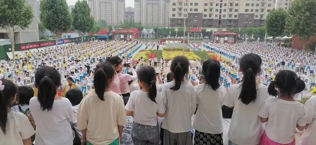 初探小学  礼遇成长——尉氏县第二公办幼儿园幼小衔接活动之走进韩庄小学体验活动 第22张