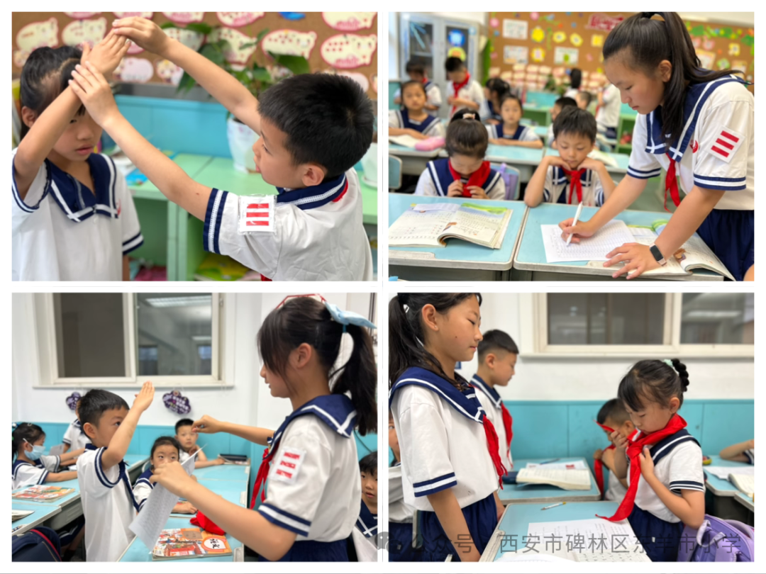 【碑林教育】东羊市小学“红领巾爱祖国 争做新时代好队员”一年级新队员入队纪实 第6张