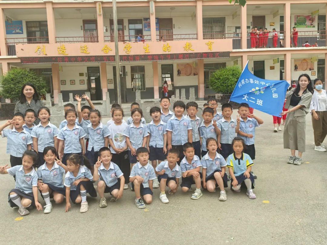 【初探小学  礼遇成长】何楼办事处中心幼儿园大班小朋友参观小学活动 第2张