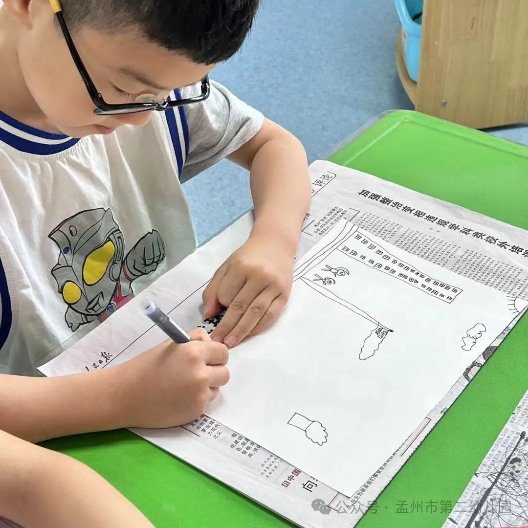 亲爱的小学,我来啦!——孟州市第二幼儿园参观小学活动 第3张