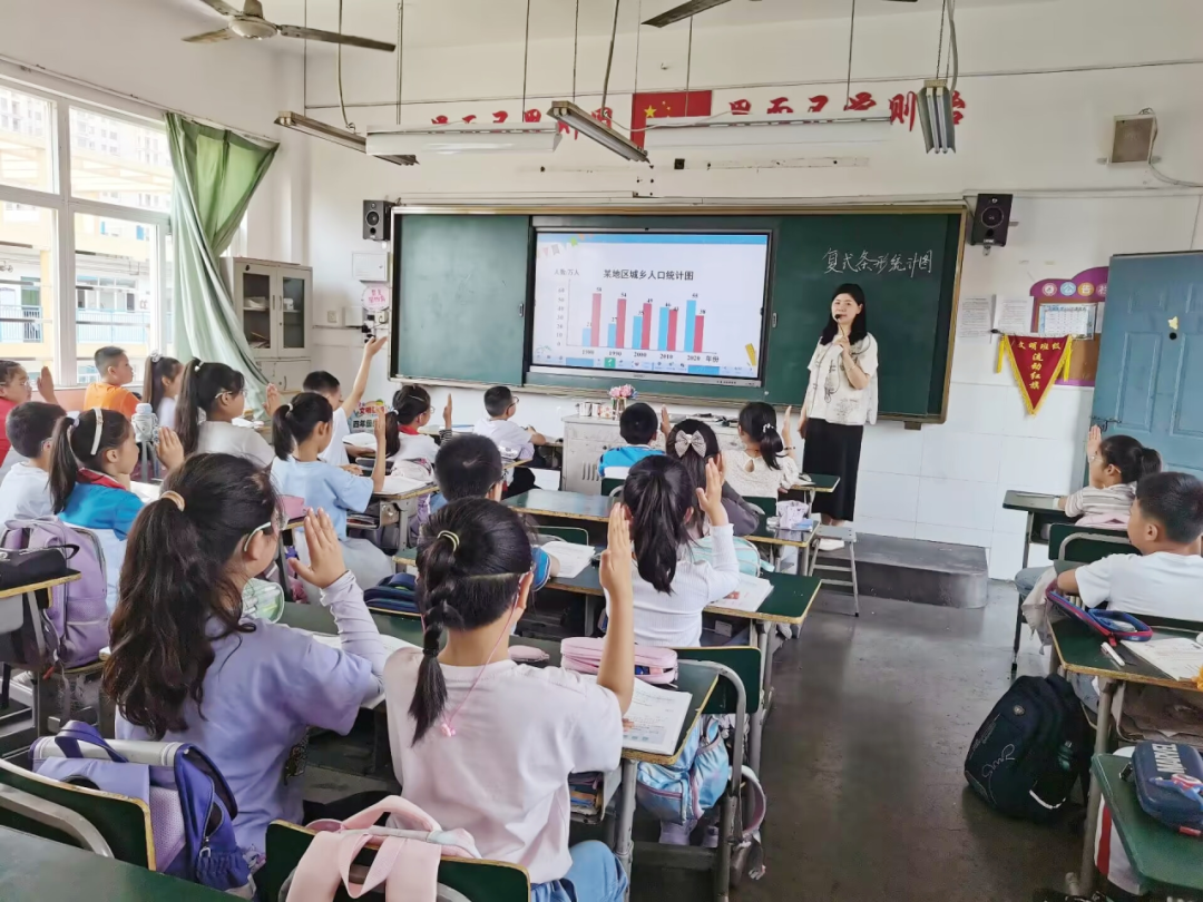 课堂展风采  研讨促提升——雨山区张小玲小学数学名师工作室成员积极参与山南小学校内公开课研讨活动 第1张