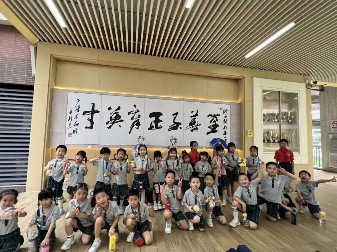 小学之初印象——华南师范大学幼教实验基地·新世界凯粤湾实验幼儿园大班级参观小学 第58张