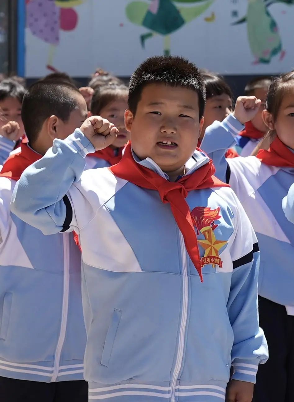 红领巾爱祖国 好少年心向党‖南台小学2024年新队员入队仪式 第54张