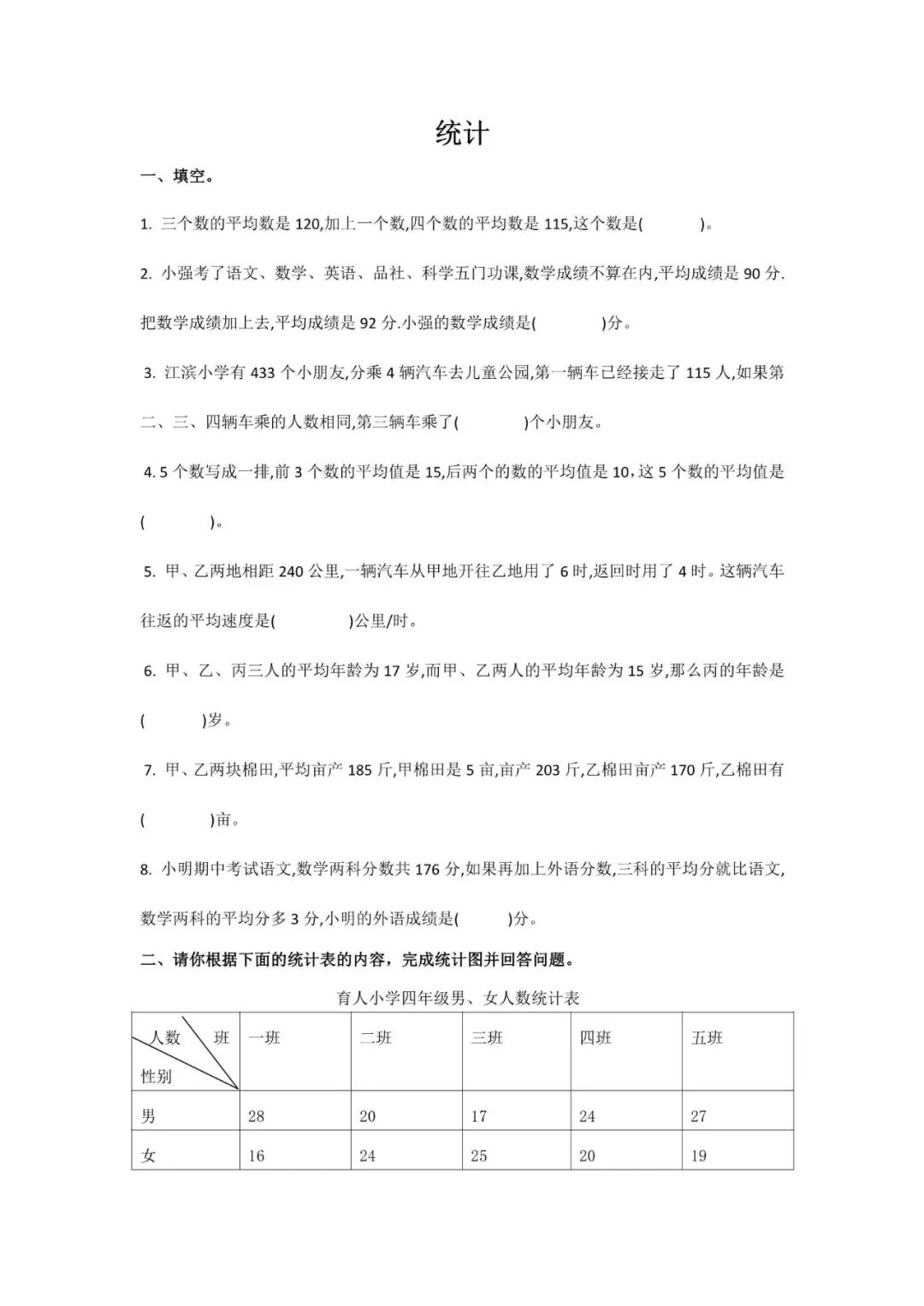 小学数学《期末专项复习资料包》6年级下册 第10张