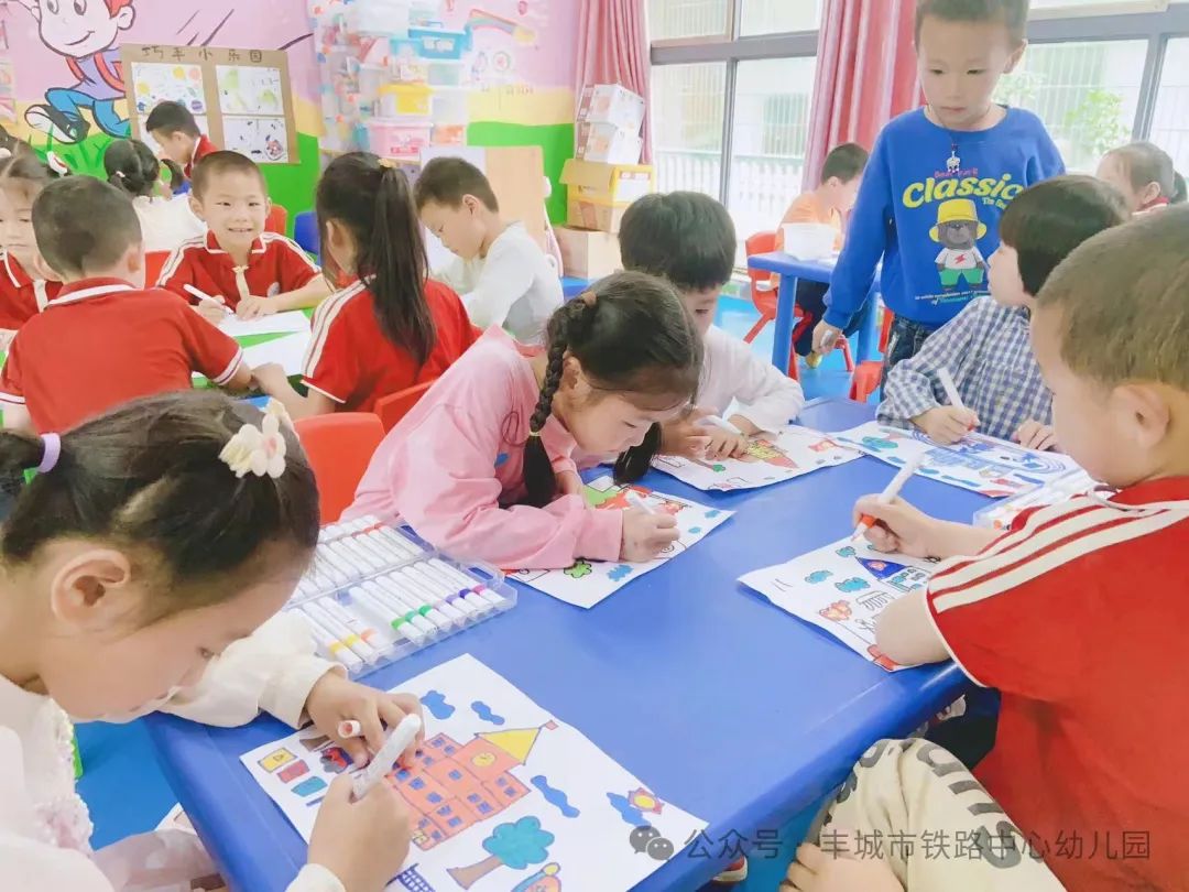 初探小学·礼遇成长——丰城市铁路中心幼儿园大班参观小学活动 第9张