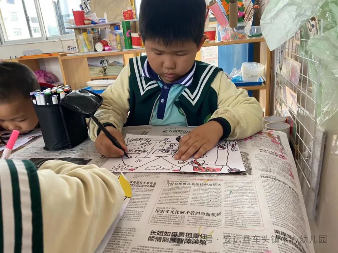 【幼小衔接】“初遇小学,乐见成长”——车头镇中心幼儿园参观小学活动 第14张